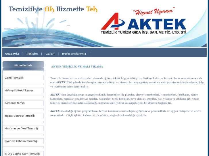 www.aktektemizlik.com