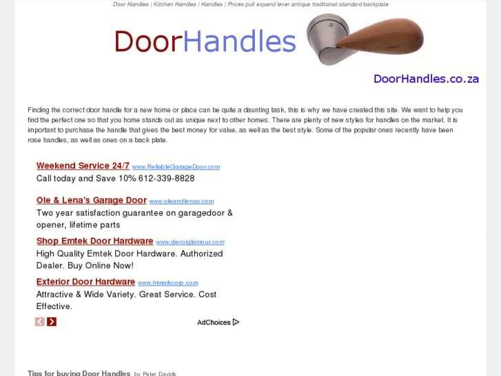 www.doorhandles.co.za