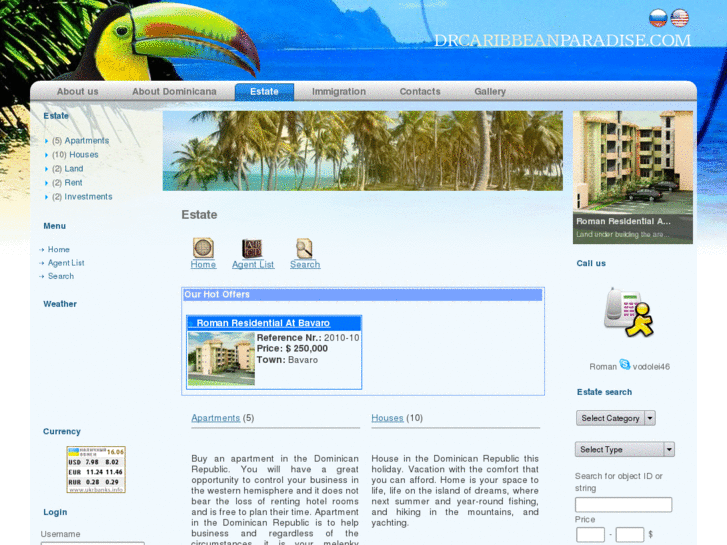 www.drcaribbeanparadise.com