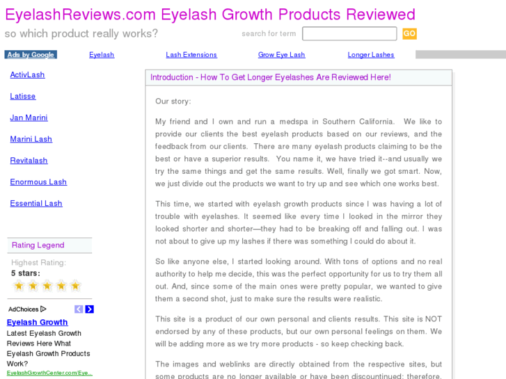 www.eyelashreview.com