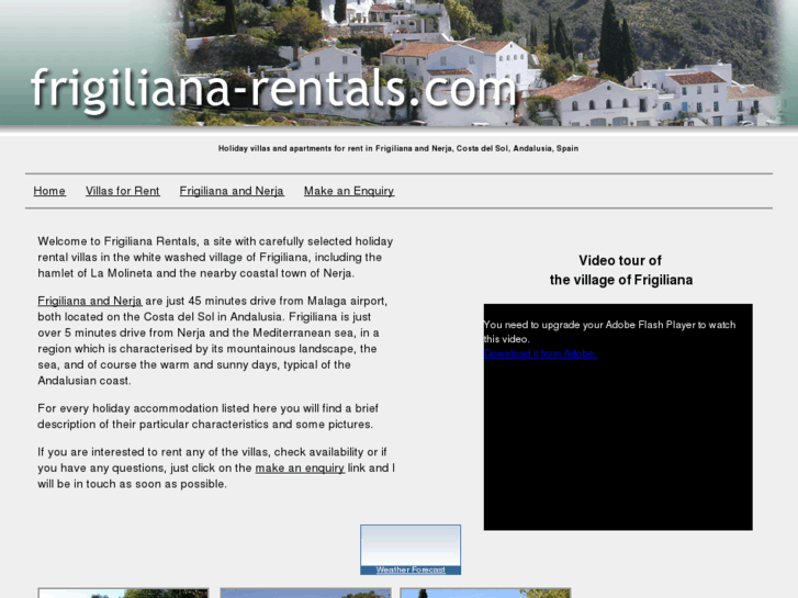 www.frigiliana-rentals.com