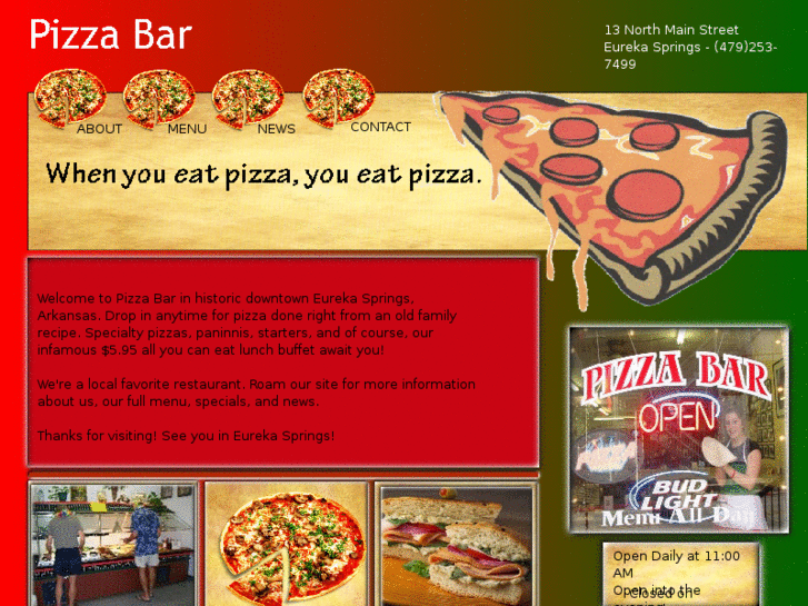 www.pizzabareureka.com