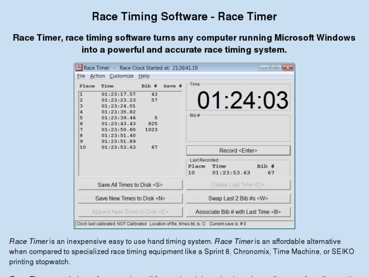 www.racetimer.org