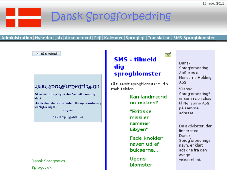 www.sprogforbedring.dk