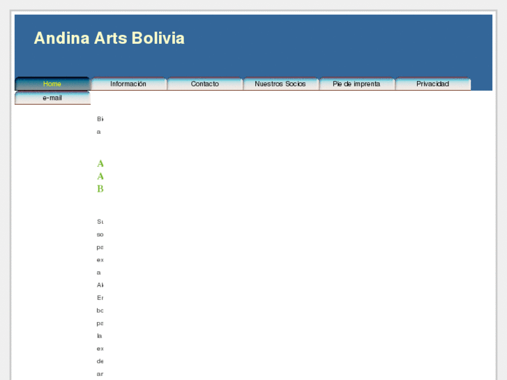 www.andinaartsbolivia.com