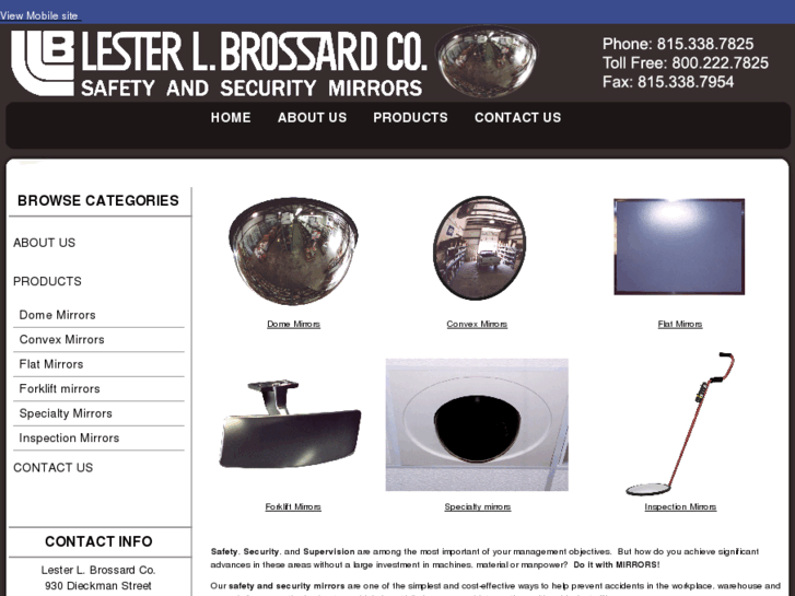 www.brossardmirrors.com