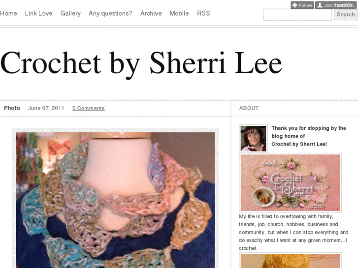 www.crochetbysherrilee.com