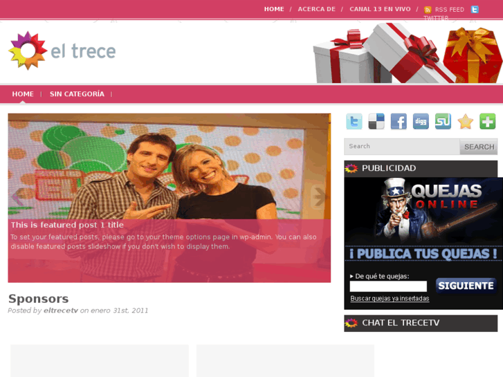 www.envivoeltrecetv.com