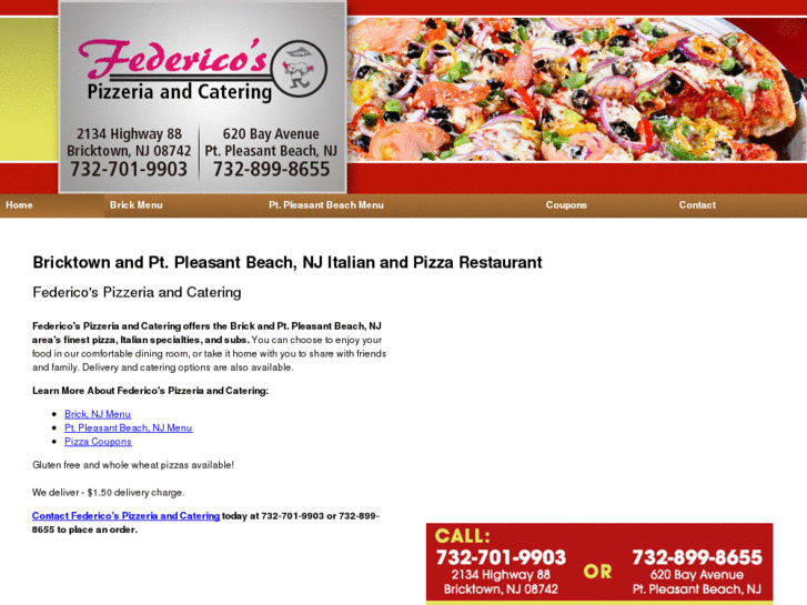 www.federicospizzasubsandcatering.com