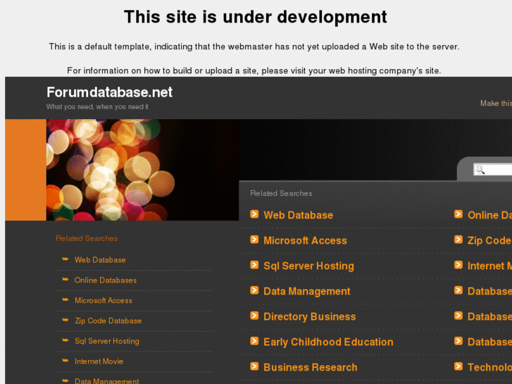 www.forumdatabase.net