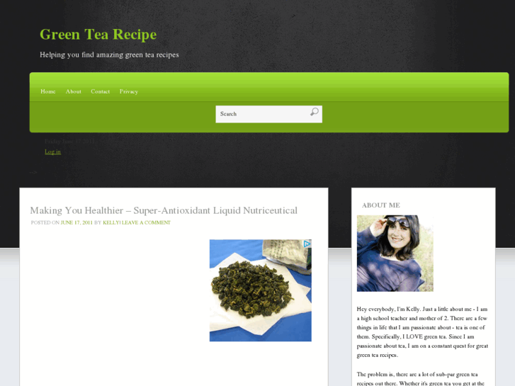 www.greentearecipe.org