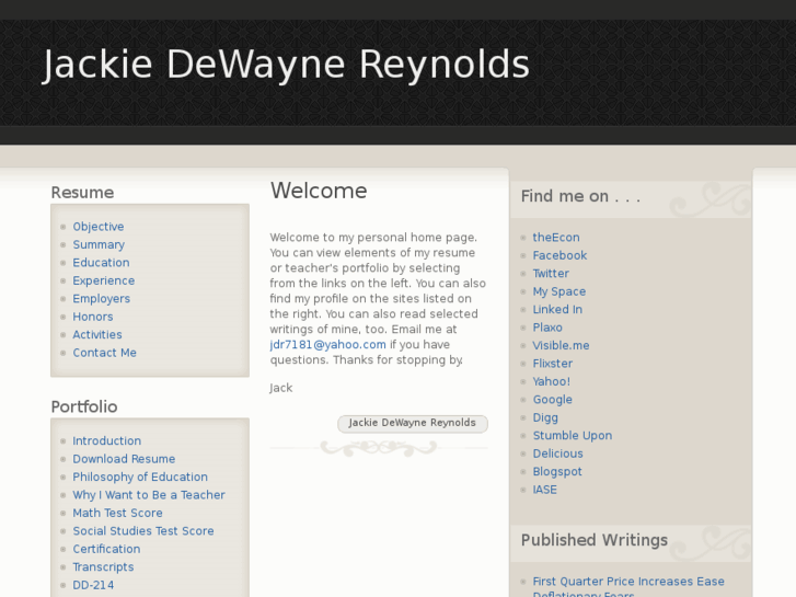 www.jackiedewaynereynolds.info