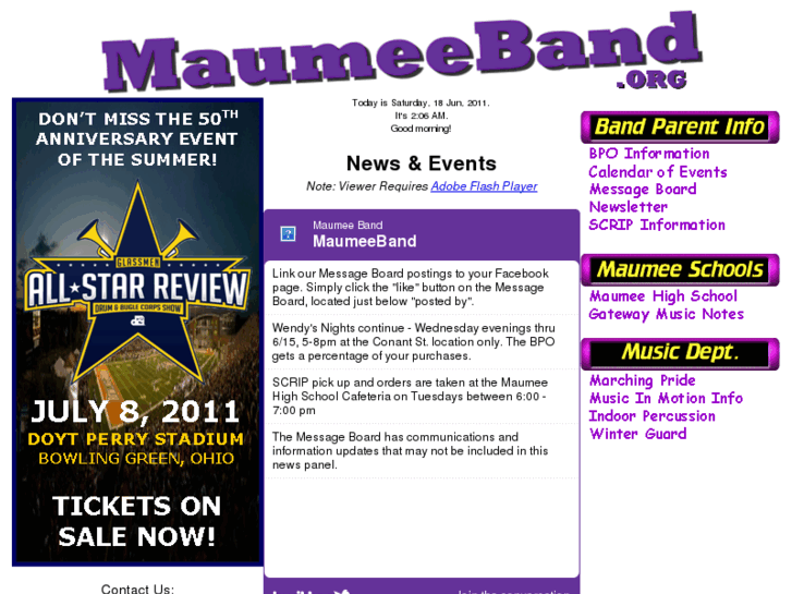 www.maumeeband.org