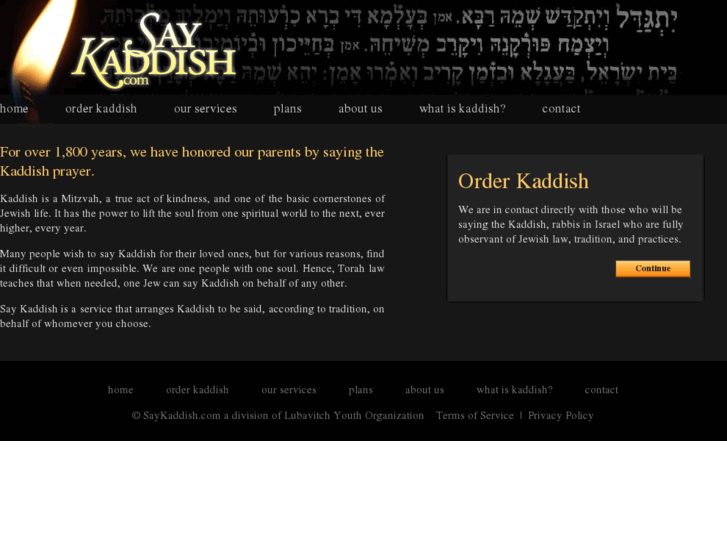 www.saykaddish.com