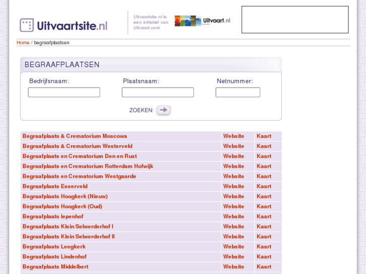 www.begraafplaatsen.info