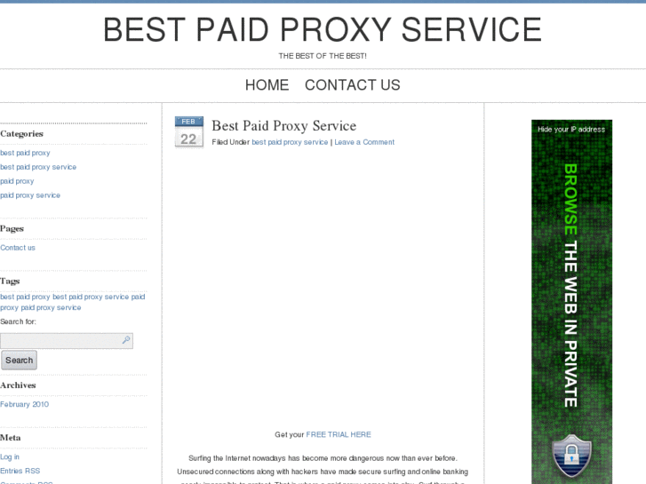 www.bestpaidproxyservice.com