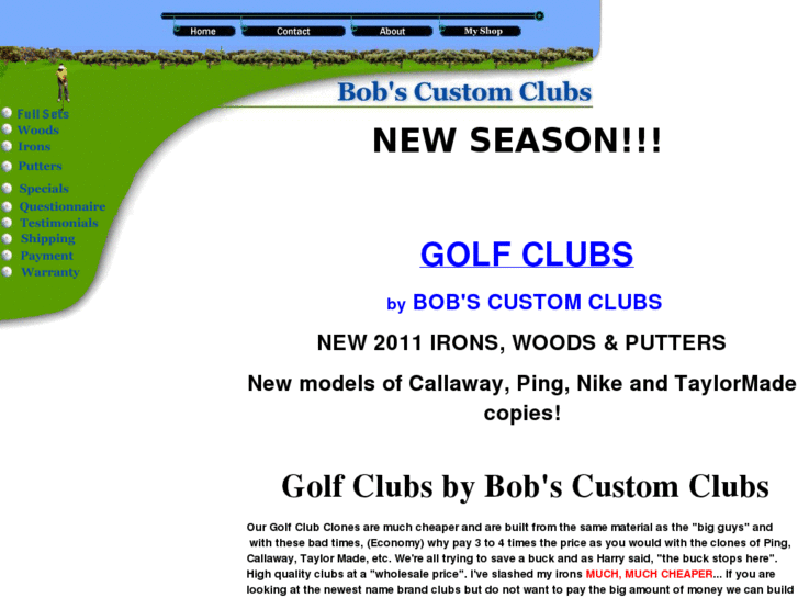 www.bobscustomclubs.com