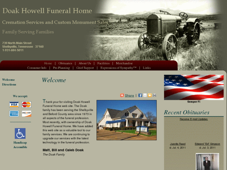 www.doakhowellfuneralhome.com