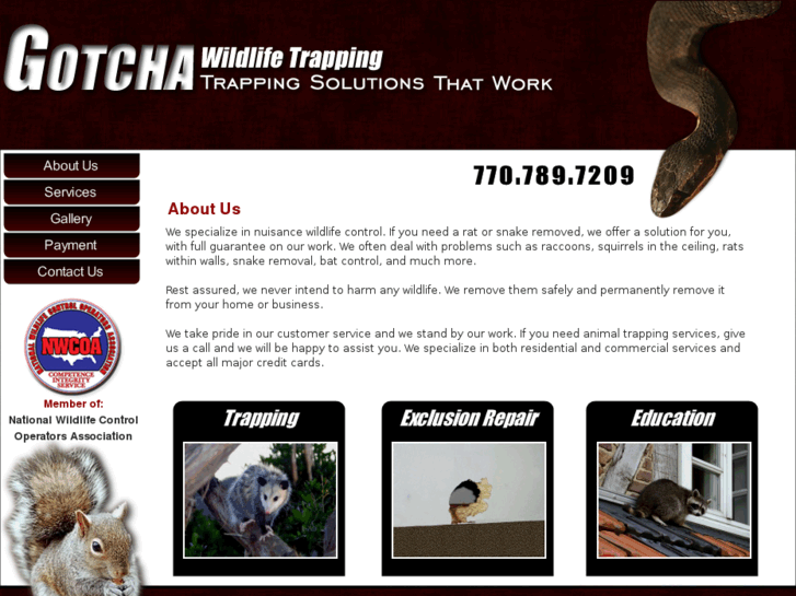 www.gotchawildlifetrapping.com