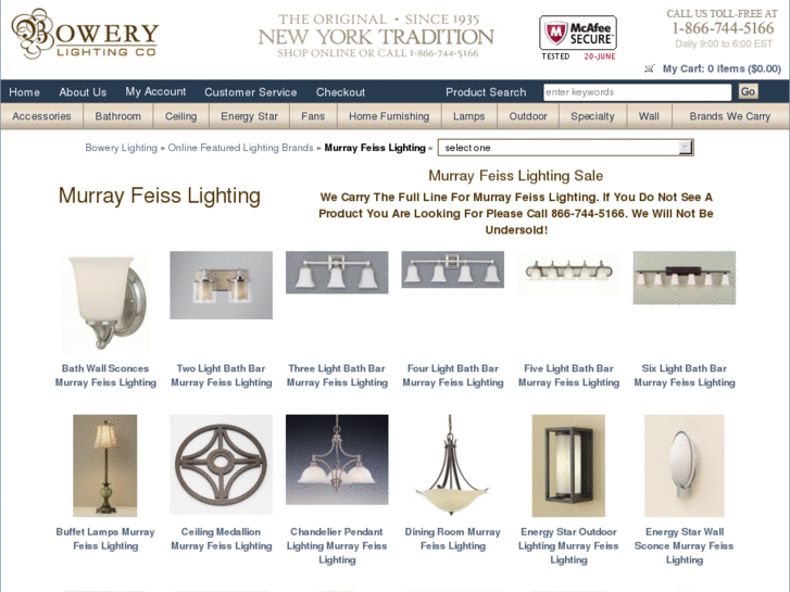 www.murrayfeisslightstore.com