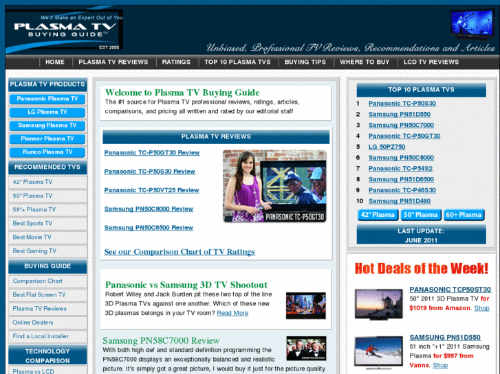 www.plasmatvbuyingguide.com