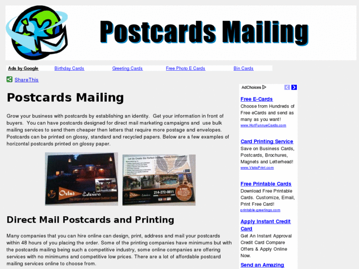 www.postcardsmailing.com