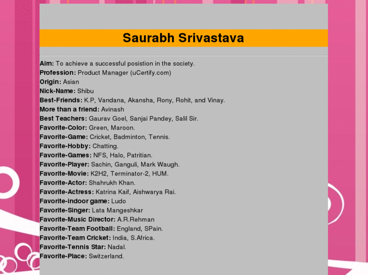 www.saurabhasr.info