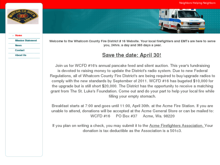 www.wcfd16.net