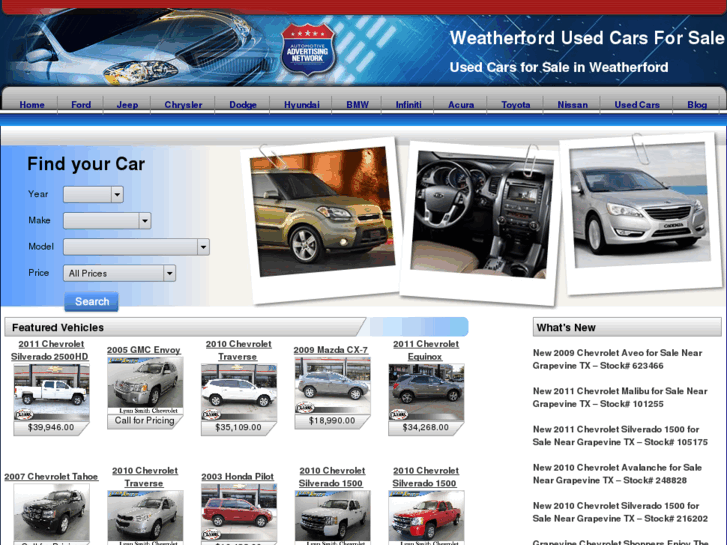 www.weatherfordusedcars.net