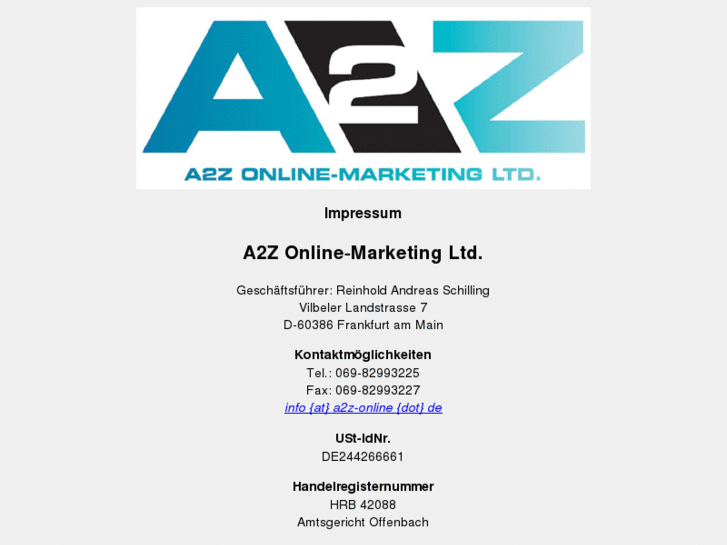 www.a2z-online.de