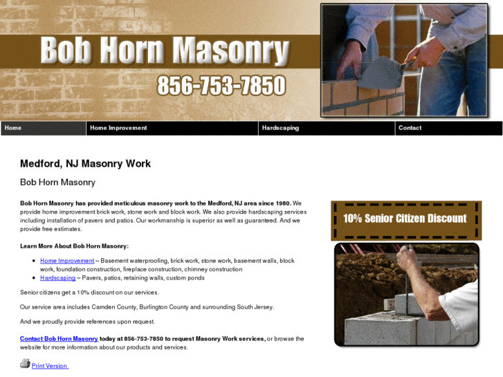 www.bobhornmasonry.com