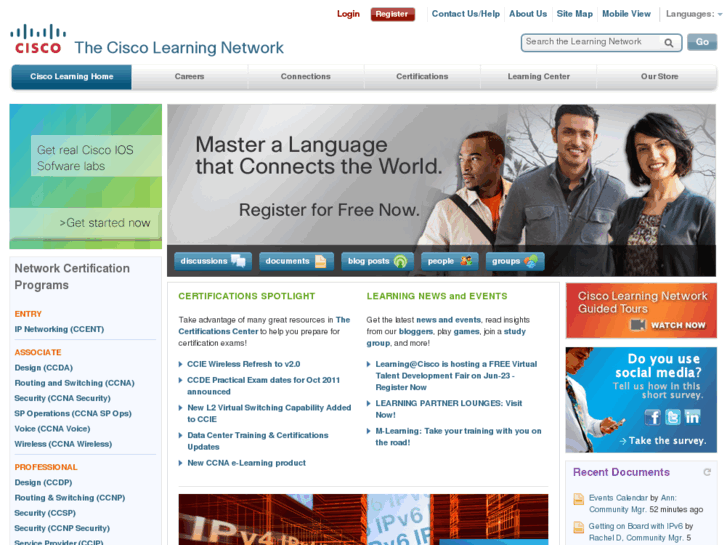 www.ciscolearningnetwork.org