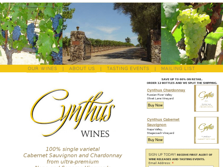 www.cynthuswines.com