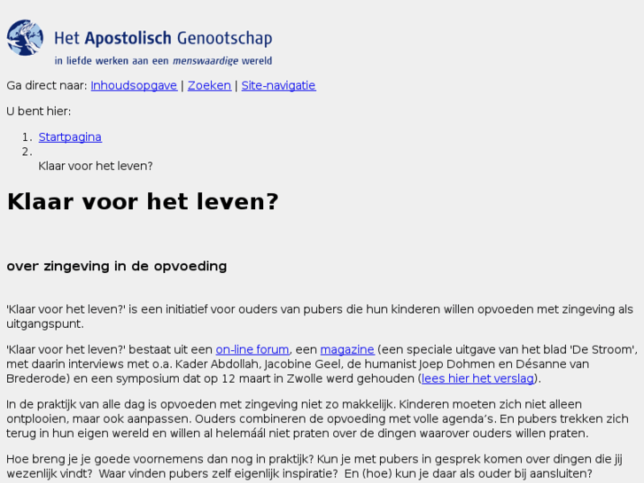 www.klaarvoorhetleven.nl