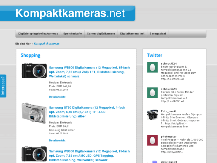 www.kompaktkameras.net