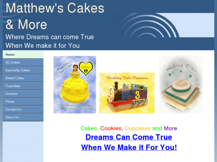 www.matthewscakes.com