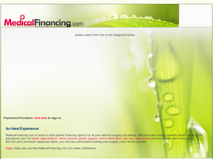 www.medicalfinancing.com