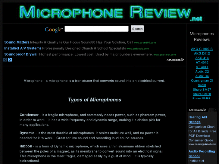 www.microphonereview.net