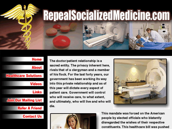 www.repealsocializedmedicine.com