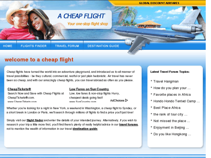 www.acheapflight.net