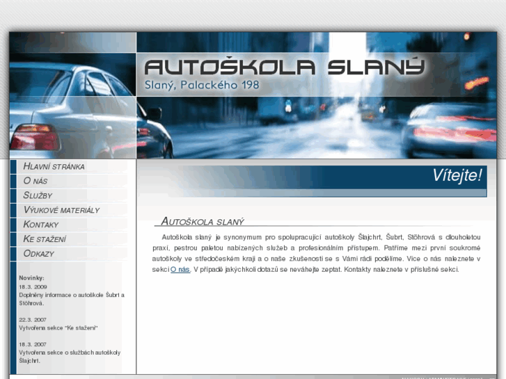 www.autoskolaslany.cz