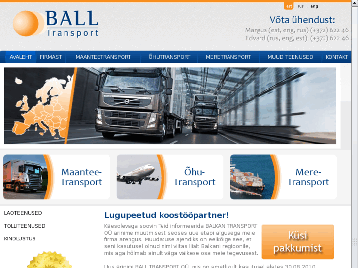 www.balltransport.com