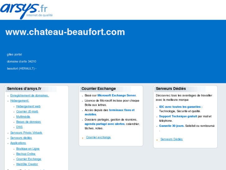 www.chateau-beaufort.com