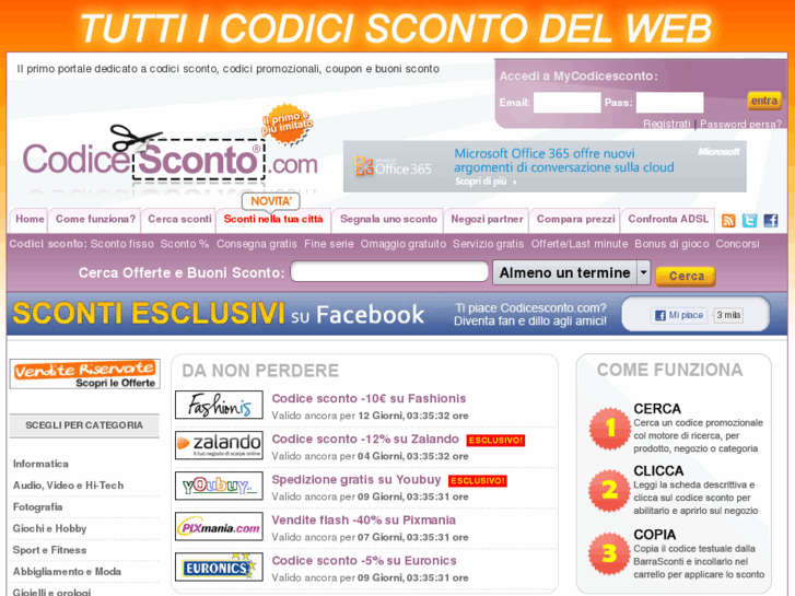 www.codicisconto.net