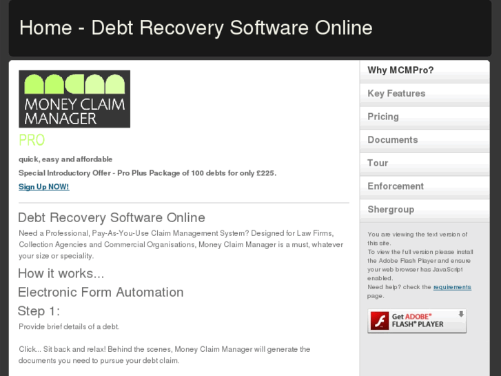 www.debtrecoverysoftware.net
