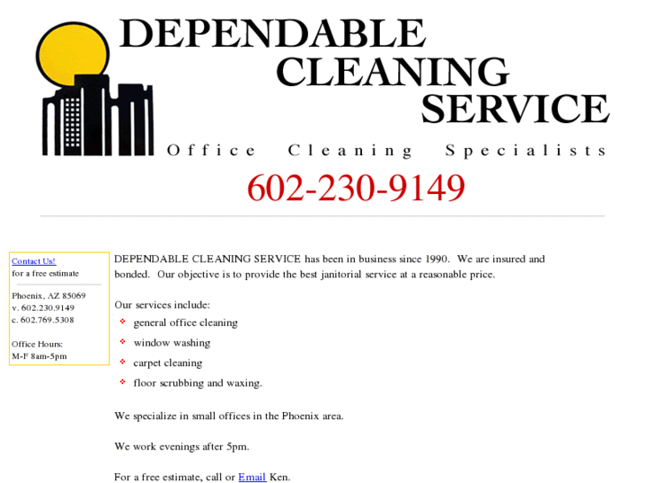 www.dependablecleaningservice.com