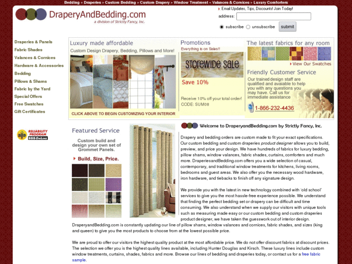 www.draperiesandbedding.com