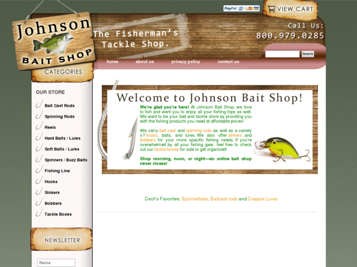 www.johnsonbaitshop.com