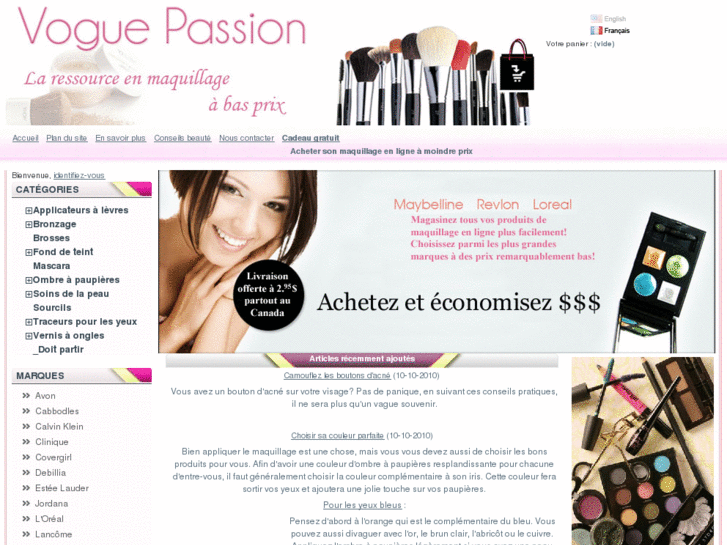 www.maquillagepascher.ca