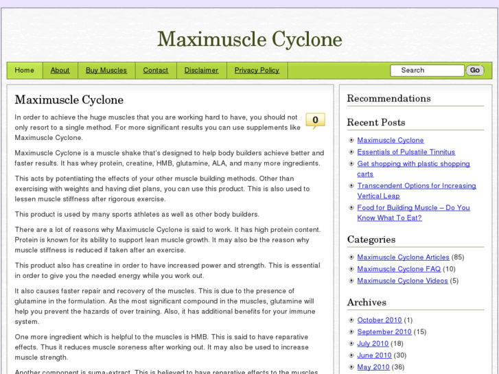 www.maximusclecyclone.org
